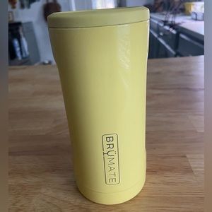Brumate Slim Can Cooler - Light yellow